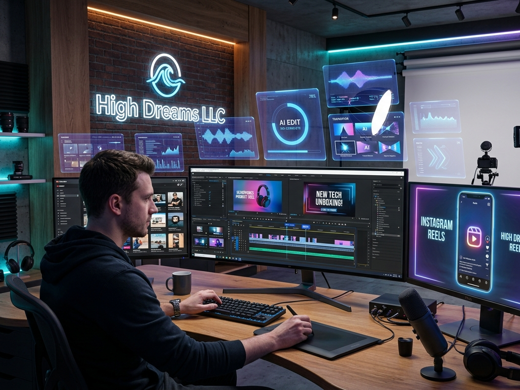 video editing with High Dreams LLC