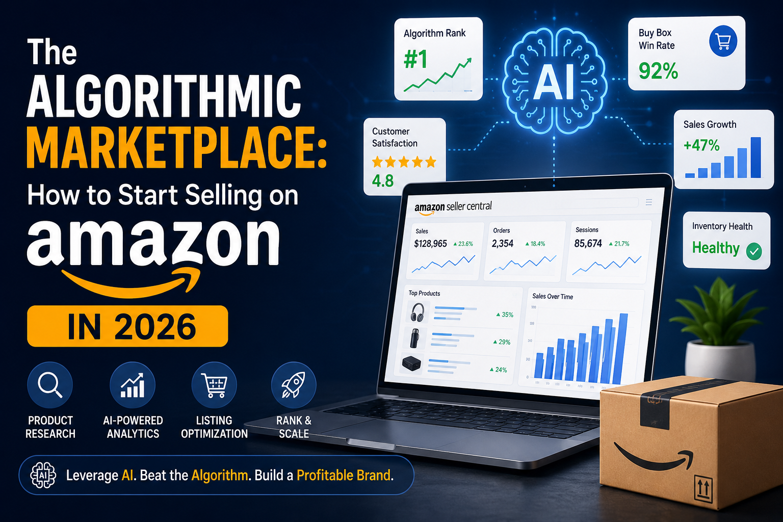 The Algorithmic Marketplace: How to Start Selling on Amazon in 2026