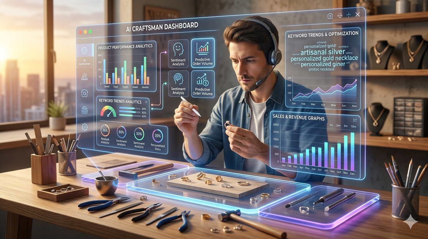 How AI Can Help Etsy Sellers Grow Faster: The Autonomous Growth Stack for Handmade Commerce