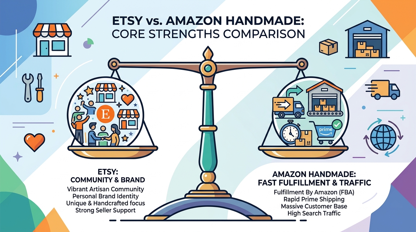 Etsy vs Amazon Handmade: Which Platform Wins?