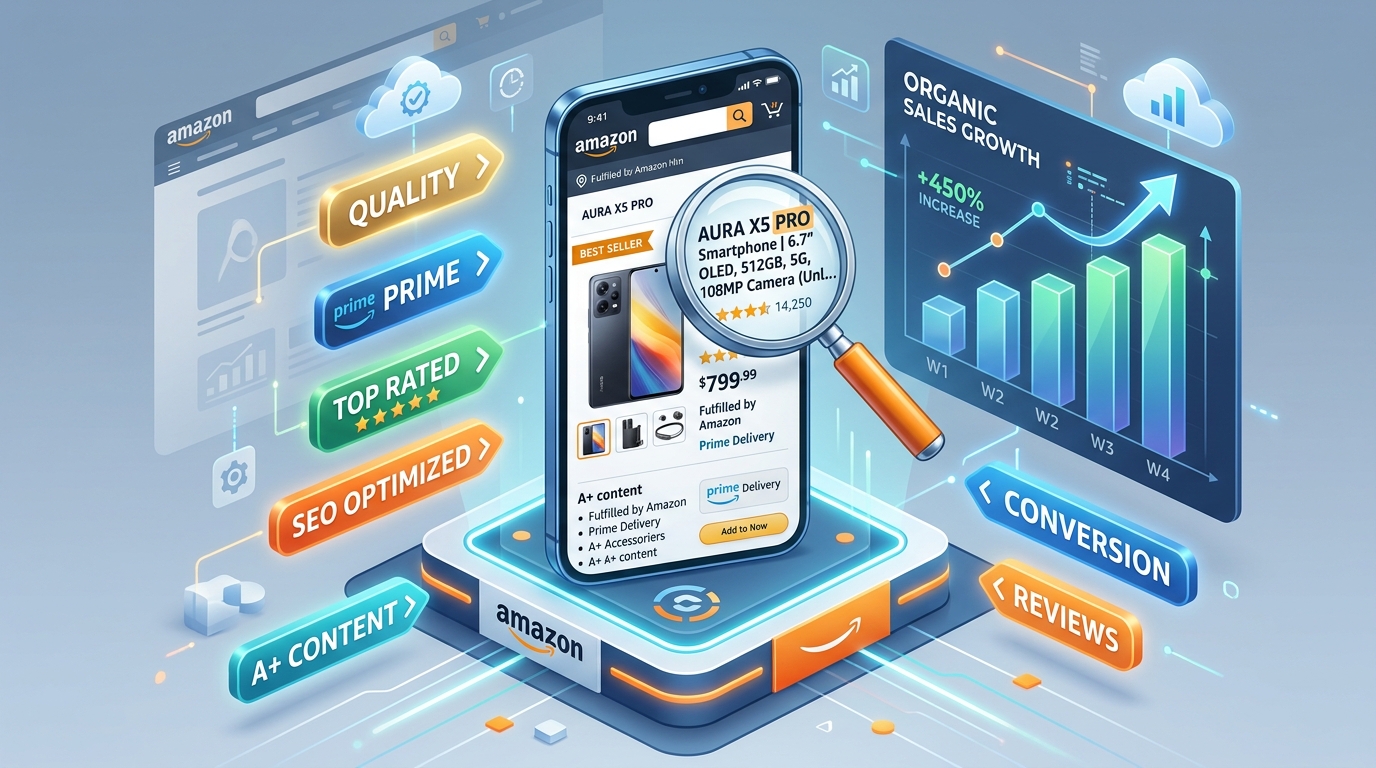 How to Optimize Amazon Product Listings for Higher Organic Rankings